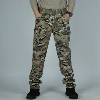 Taktikai nadrág, a különleges erők álcázás tréning nadrág,őszi szabadtéri stretch nadrág, bő lágyhéjúteknős támadás nadrág