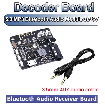 Autó Veszteségmentes Audio Vevő AUX Audio Kábel, MP3, Bluetooth Dekóder Veszteségmentes Autó Hangszóró Audio Erősítő Testület Modul