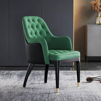 Fény luxus étkező szék Bentley szék, könyvet, széket, otthon high-end design vissza szék