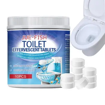 Fürdőszoba Wc-Tisztító 10db Automatikus Wc Tartály Tabletta Folt Eltávolítása Eukaliptusz Illat Háztartási Lime Rozsda Eltávolító Haza