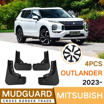 MudFlaps mitsubishi Outlander 2023 sárfogó Splash Gárda Mudguards Első Hátsó Sárvédő Auto Styline Autó Tartozékok