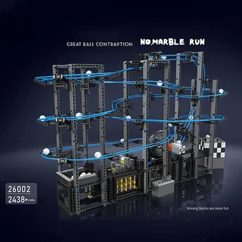 Műszaki együttműködési megállapodás Remek Labdát a Szerkezet Marble Run Modell 2438PCS építőkövei Tégla Játékok Gyerekeknek, Születésnapi Ajándék Gyerekeknek