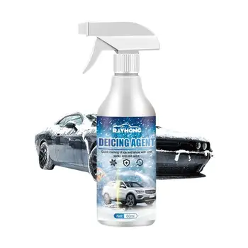 60ML Jég Eltávolító Spray Téli Autó Szélvédő Deicer Hó Eltávolítását Jégmentesítő Spray Hó Spray Anti-Jegesedés fagyvédelem