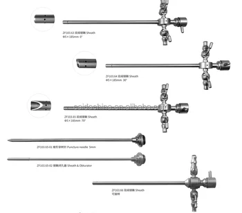Sebészeti artroszkópia eszközök ortopéd artroszkópos köpeny trokárral Artroszkópia Készlet
