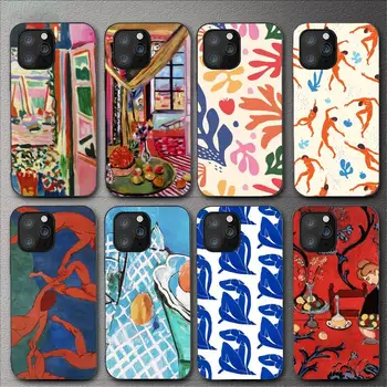 Henri Matisse Art Festmény Telefon tok iPhone 11 12 Mini 13 14 Pro XS Max X 8 7 6 Plusz 5 SE XR Shell