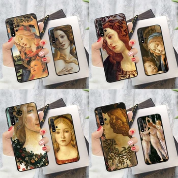 Sandro botticelli Reneszánsz festmény Esetében Megtiszteltetés 50 8X 9X 10i Fedezni Huawei P20 Lite P40 P30 Pro Nova 9 5T O Okos 2019
