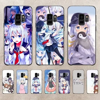 Hibiki V3 Anime Telefon tok Samsung Note 8 9 10 20 Note10Pro 10lite 20ultra M20 M51 Alapok Esetében
