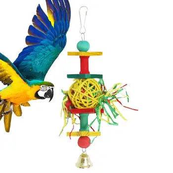 Papagájok Táplálkozás Játékok Egyszerű Telepítés Papagáj Játékok Ketrecek Kalitka Kellékek A Rágás Gyakorlat Hörcsögök Cockatiels