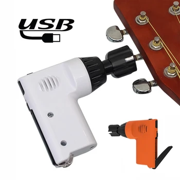 String Winder USB-Automata Elektromos Gitár Húrok Winder Elektromos Gitár, Basszusgitár Ukulele Híd Pin-Eltávolító Csere