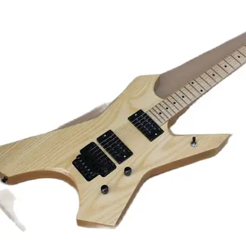 Gazdag, különleges alakú Elektromos gitár , rózsafa fingerboard, fehér tartozékok, valódi képek a szállítás ingyenes