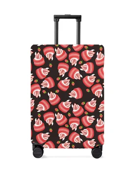 Eper Macaron Utazási Csomagokat védőburkolat a 18-32 Hüvelyk Utazási Kellékek Bőrönd Rugalmas Por Esetben Védeni Hüvely