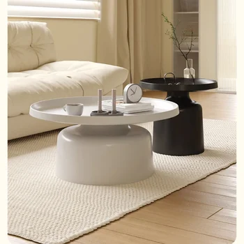 Skandináv Stílusú Bútorok Nappali High-end Kreatív Kerek dohányzóasztal Világos Luxus Modern, Egyszerű Asztalon Kis Asztal