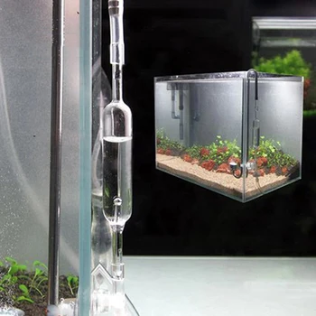 1x Akvárium CO2 Buborék Üveg Számláló Víz a Növények akvárium CO2 Termosztát Befecskendező Rendszer Mérési Eszköz Diffúzor Kiegészítő