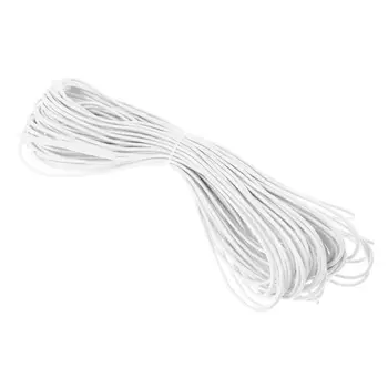 3 mm 0.5 100M Rugalmas Kötél Anti lengéscsillapító Kábel Nyakkendő Tag - Fehér, 20m