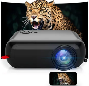 Hordozható MINI Projektor Vezeték nélküli WIFI Utazási Kemping 1080P Projektor 4K-2.4 G TV házimozi Mozi HDMI Videó Támogatás Telefon